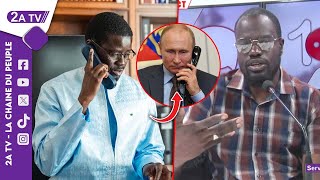 Diplomatie PR Diomaye au téléphone avec Poutine président russe  le décryptage de Moustapha Mbaye [upl. by Coffey96]