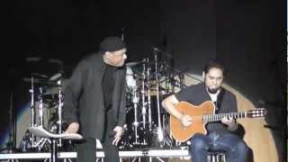 AL JARREAU live in Naples with John Calderon on the guitar  Nuages [upl. by Ardeed786]