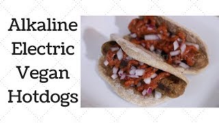 Vegan Hotdogs Dr Sebi Alkaline Electric Recipe [upl. by Longley]