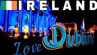 IRELAND Vlog🇮🇪 Dublin Winter Lights by Night  Welcoming 2024 with joys and optimism HAPPY NEW YEAR [upl. by Novia228]