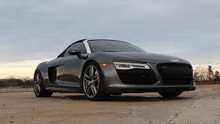 14 Audi R8 V10 Spyder Review  The Best Exotic Daily Driver [upl. by Jedd]