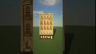 Minecraft Paris Building Timelapse  Haussmann Parisian Architecture [upl. by Jump]