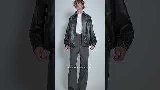 bp beautifulpeople Leather Coach Jacket in Lambskin [upl. by Ykcim]