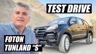 TEST DRIVE 075  NUEVA PICKUP FOTON TUNLAND “S”  28 ISF TURBO DIESEL CUMMINS  160 HP  360 NM [upl. by Madai]