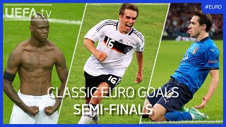 Classic EURO Goals  Semifinals  Balotelli Lahm Chiesa [upl. by Bose172]