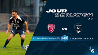 Live National 3  FC Bourgoin Jallieu  Thonon Evian GG FC 2ème MITEMPS [upl. by Haerdna]