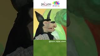 El lobo cantante caperucitaroja shortsyoutube cancionesinfantiles [upl. by Goldston]