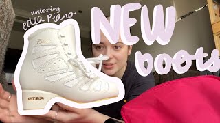 New Skates and updated Skate Bag Edea Piano unboxing  mini skate vlog  Mads Skates [upl. by Checani377]