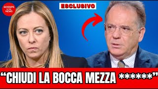 ⚪GIORGIA MELONI PERDE LA PAZIENZA CON CECCHI PAONE E GLI DA UNA BELLA STRIGLIATA [upl. by Petronella]