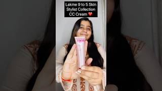 Unboxing Lakme 9 to 5 Skin Stylist Collection CC Cream  Review youtube trending lakme ytshorts [upl. by Madonia]