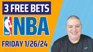 Friday 3 Free NBA Picks amp NBA Betting Predictions  12624 l Picks amp Parlays [upl. by Arinaid]