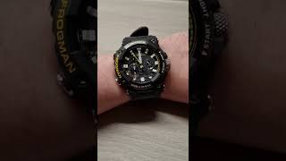 Casio GShock GWFA1000 Frogman Date Wheel Operation [upl. by Charlotte59]