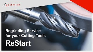 CERATIZIT ReStart Our regrinding service for cutting tools [upl. by Semela]