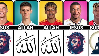 Religions of Famous Footballers [upl. by Ddart]