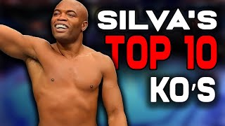 Anderson Silvas Best Knockouts Highlights [upl. by Ogilvy]