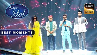 Indian Idol S14  Indian Idol के मंच पर हुआ Contestants का Reunion  Best Moment [upl. by Arlen]