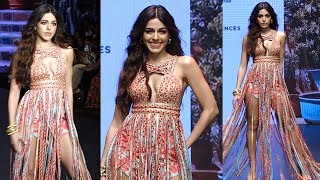 Alaya F Walks On Ramp At Bombay Times Fashion Week 2024 [upl. by Aeki]