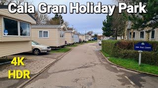 Haven Cala Gran Caravan Holiday Park  Fleetwood Blackpool  4K Walk [upl. by Nomannic]