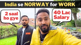 How to Move to NORWAY from India  Work VISA Tax Expenses amp Salaries [upl. by Hannis]