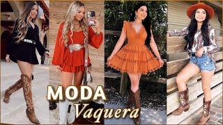 MODA 2024 OUTFITS VAQUEROS TENDENCIAS DE MODA PARA MUJER 2024 Moda Vaquera 2024 [upl. by Anoval]