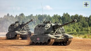 Russia to activate the 2S35 KoalitsiyaSV artillery system by 2021 [upl. by Dolphin37]