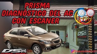 Chevrolet Prisma ✓ Diagnóstico del AC con Escaner maurofrancou [upl. by Claudine]