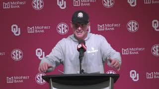 Brent Venables Postgame Press Conference  Oklahoma 24 Alabama 3 [upl. by Acassej794]