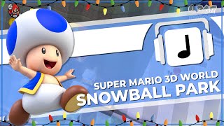 quotSnowball Parkquot Super Mario 3D World Remix [upl. by Cranston]