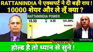 RATTANINDIA POWER SHARE LATEST NEWS TODAY RTN POWER SHARE TARGET S B STOCK NEWS [upl. by Arbmik]