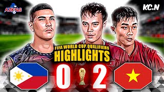 Philippines vs Vietnam Highlights  1st Match  2026 FIFA World Cup Qualifiers [upl. by Marion]