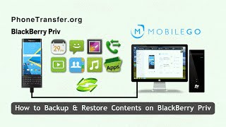 BlackBerry Priv Backup and Restore How to Backup amp Restore Contents on BlackBerry Priv [upl. by Lud]