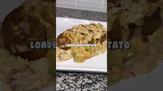 Loaded Baked Potato 😋 loadedbakedpotato potatorecipe shortvideo [upl. by Tracy723]