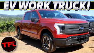 Here’s How The 40K All Electric Ford F150 Lightning Drives It’s Frickin Fast [upl. by Akcinehs]