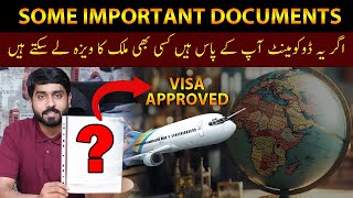 HOW TO MAKE VISA FILE  VISA DOCUMENTS  DOCUMENTS REQUIRED  VISA REQUIREMENTS  Sameer Vlogs [upl. by Faunie]