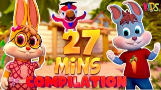 Tinkoo Aur Tinki Cartoon Series  Ep 07 to 12   Funny Cartoon For Kids  3D Animation Cartoon [upl. by Gnilrets]