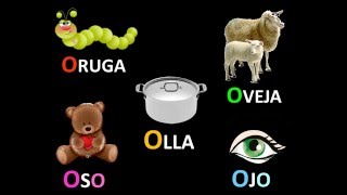 LAS VOCALES  VIDEO PARA NIÑOS  A  E  I  O  U  THE VOWELS IN SPANISH [upl. by Kearney]