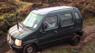 Suzuki wagon wedge R offroading [upl. by Fatima904]