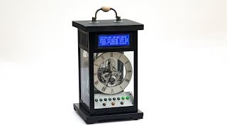 LCD DCF77 Master Bracket Clock [upl. by Ackley]