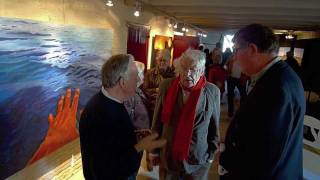 Jaap van den Hoofdakker exposeert in kunstgang quotOP DE WINDquot te Westeremden [upl. by Joelly]