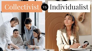 Collectivist vs Individualist Worldview [upl. by Yttel]