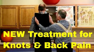 You Will Love This NEW Treatment For Knots amp Back Pain Upper Mid amp Low Back Pain [upl. by Hoyt]