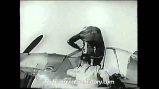 Focke Wulf Fw 190  BampW Video  Kurt Tanks German Fighter Seen In Full Fighting Action [upl. by Krisha611]