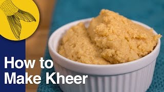 Bengali Kheer  Khoya or Mawa  Sweet Reduced Milk [upl. by Nosiaj327]