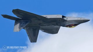 Watch This Insane Video F22 Raptor Aerial Maneuvers [upl. by Pape]