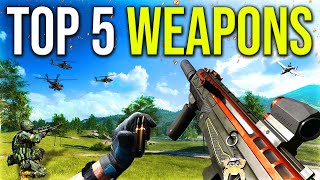 Top 5 META Weapons in Battlefield 2042   BEST Setup Attachments [upl. by Nosredna855]