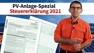 Steuererklärung 2021 ESt und USt für Photovoltaikanlage PVAnlageSolaranlage StB Stefan Mücke [upl. by Streeter]