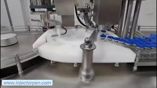 111 desktop 3ml vial small filling capping machine [upl. by Gwyn880]