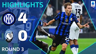 InterAtalanta 4  0  Highlights amp Goals  Serie A 202425 [upl. by Slavin]