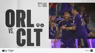 HIGHLIGHTS  Audi 2024 MLS Cup Playoffs  Orlando City SC vs Charlotte FC [upl. by Enyawud]