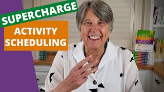 Supercharge Activity Scheduling CBT Clinical Tip [upl. by Nanon]